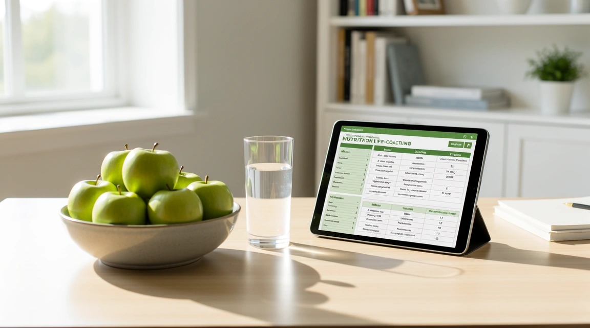 Healthy lifestyle setting